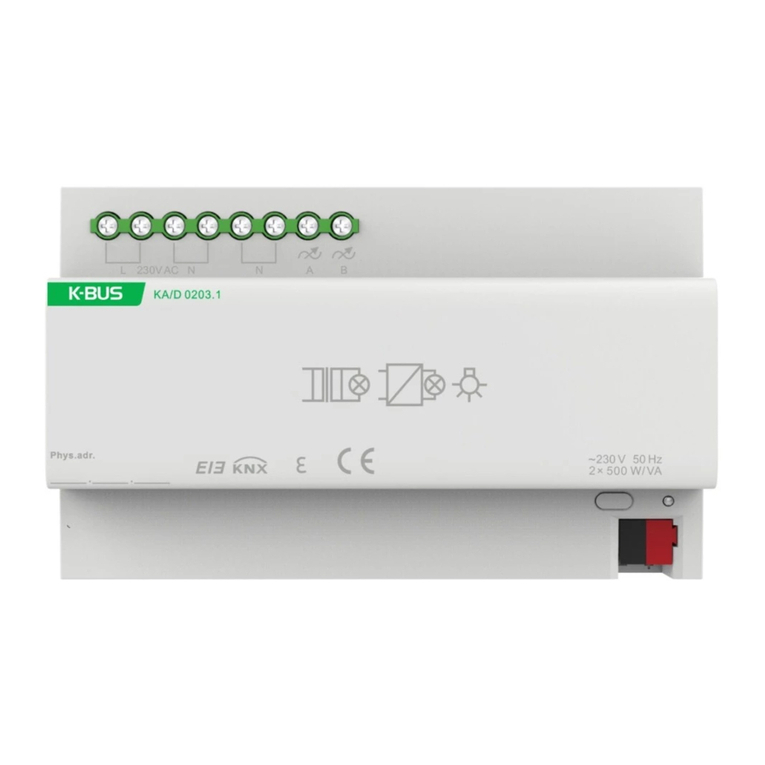 GVS KA/D 0103.1 user manual