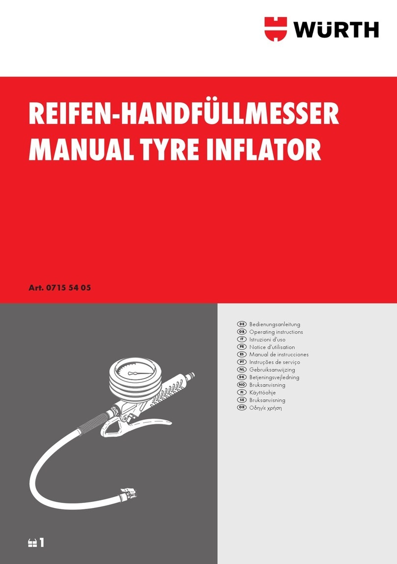 Würth 0715 54 05 User manual