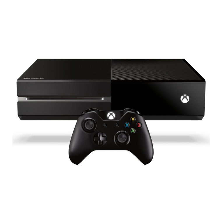 Microsoft XBOX User manual
