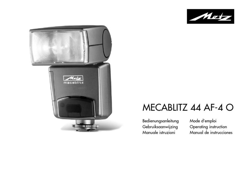 Metz MECABLITZ 44 AF-4 O Operating	 instruction