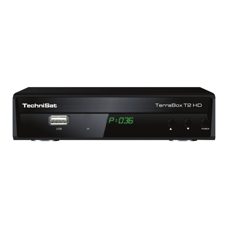TechniSat TerraBox T2 HD user manual