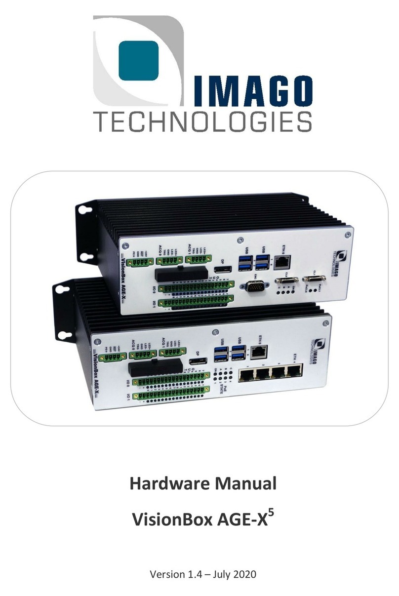 IMAGO VisionBox AGE-X5 Hardware manual