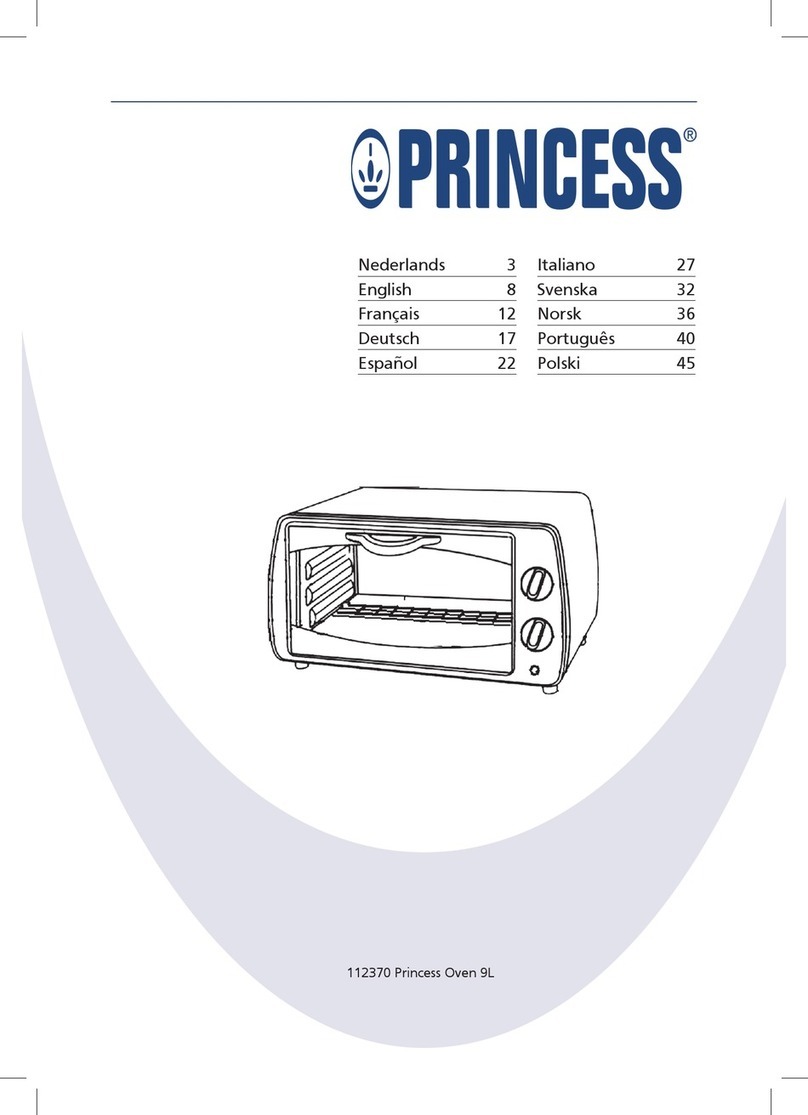 Princess 112370 manual