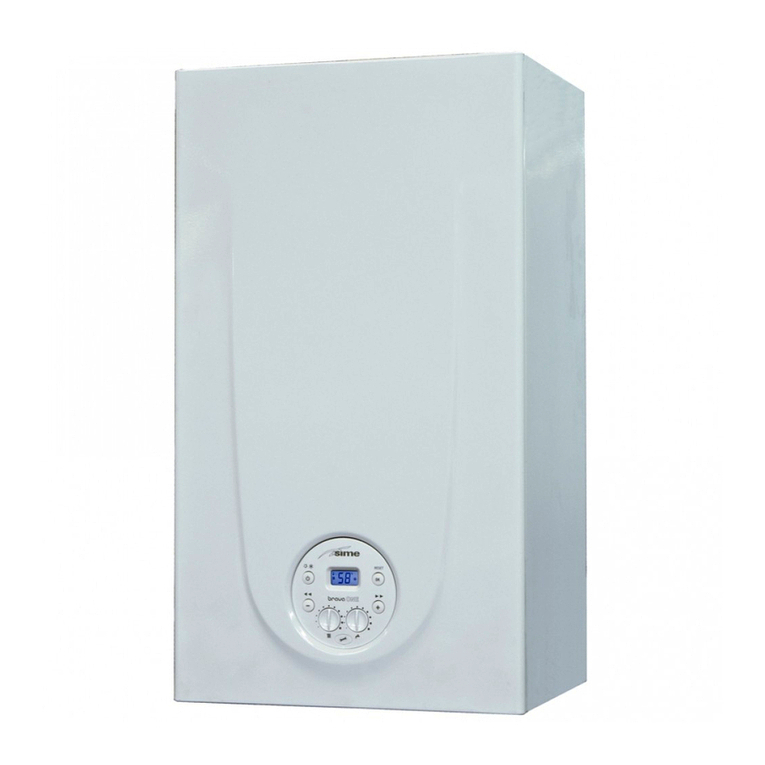 Sime BRAVA ONE BF User, installation and servicing instructions Sime BRAVA ONE BF User, installation and servicing instructions