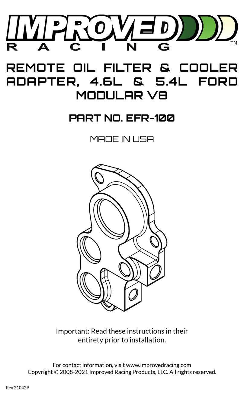 Improved Racing EFR-100 User manual