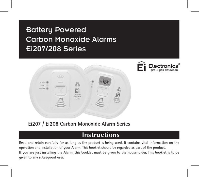 Electrolux Ei207 Series instructions