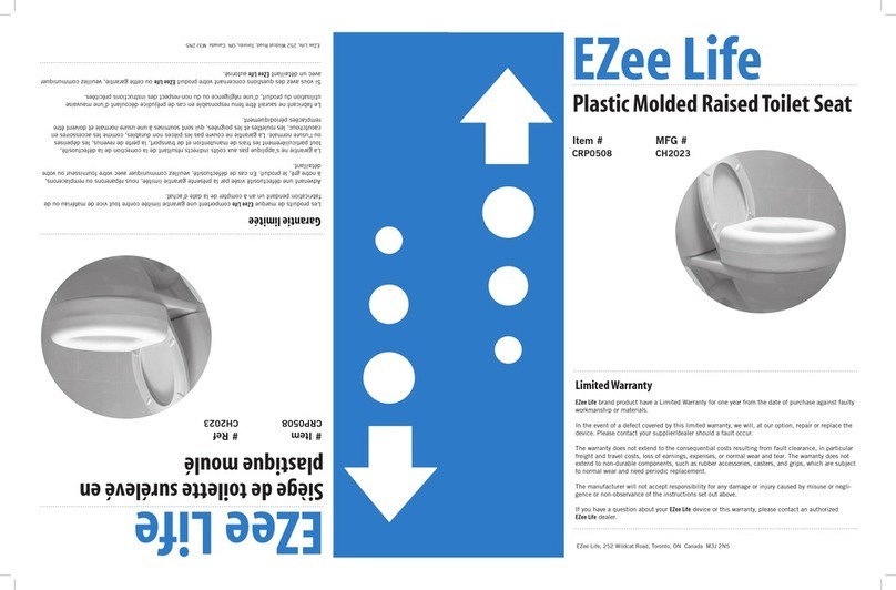 EZee Life CRP0508 Quick start quide