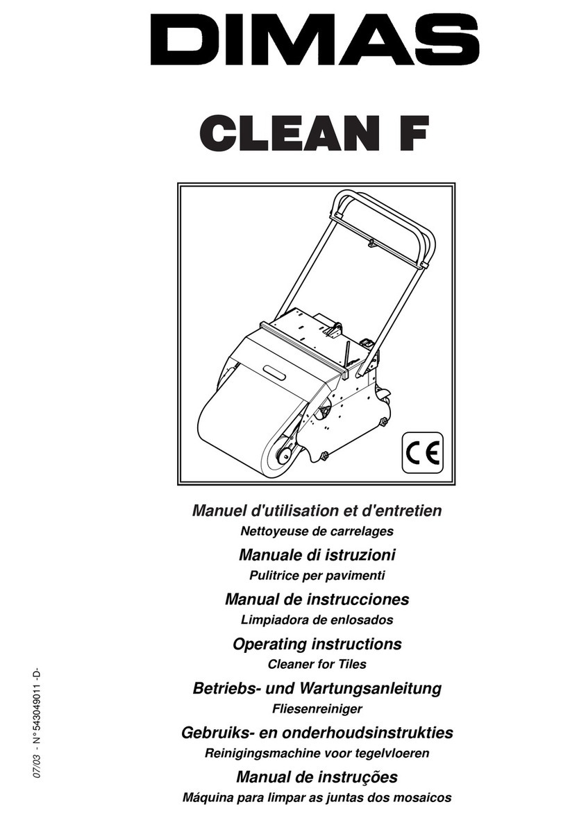 Dimas CLEAN F operating instructions