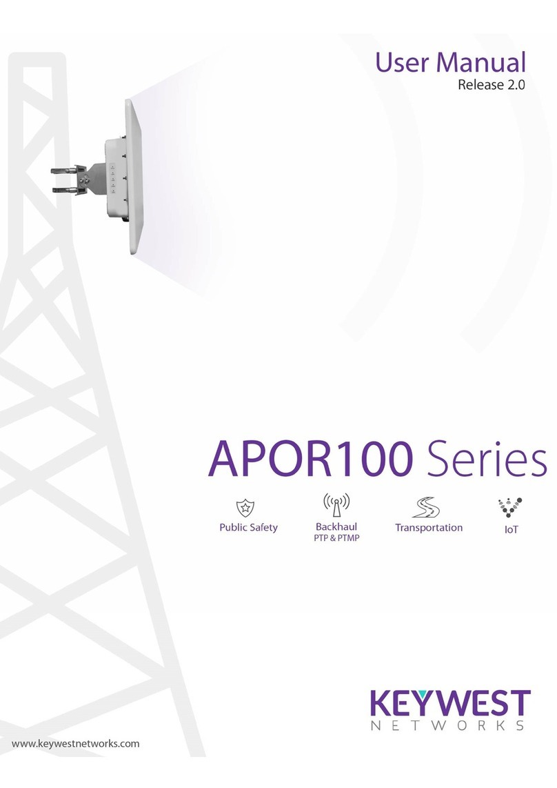 KeyWest Networks APOR100 Series user manual