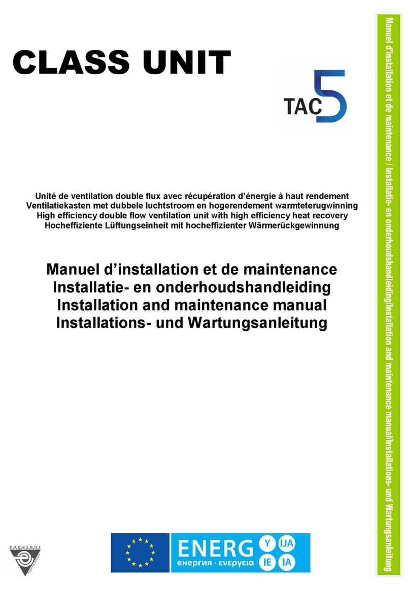 P.LEMMENS TAC5 Installation and maintenance manual