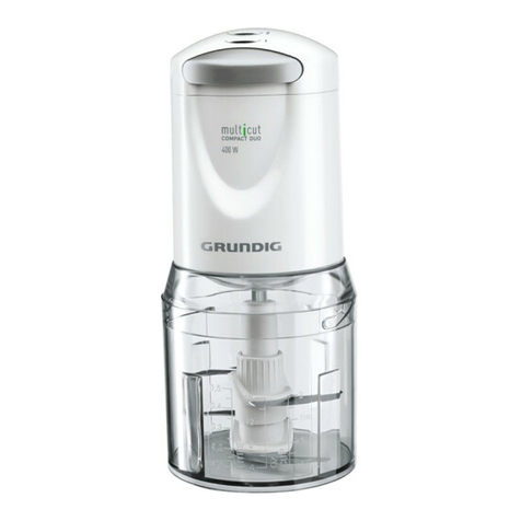 Grundig Multicut Compact Duo User manual