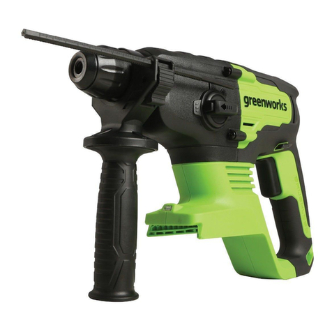 GreenWorks HM24L00 Operator's manual