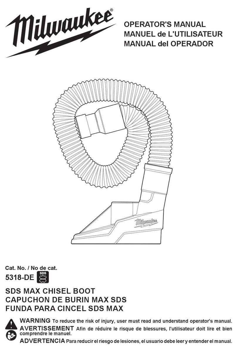 Milwaukee 5318-DE User manual