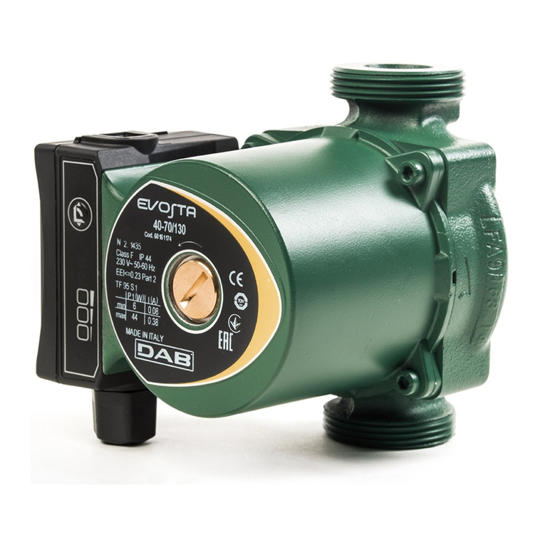 DAB EVOSTA Series User manual