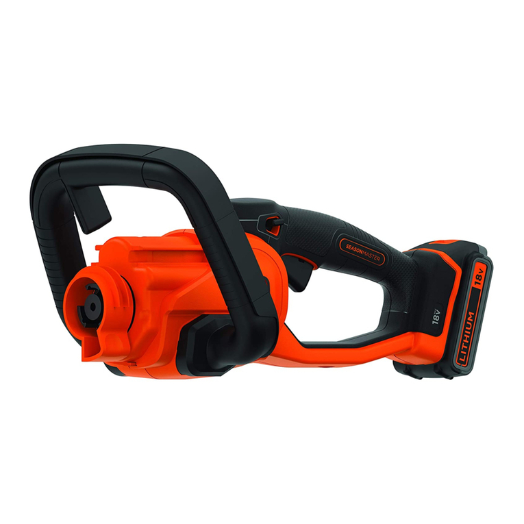 BLACK DECKER SEASONMASTER BCASK815D User manual