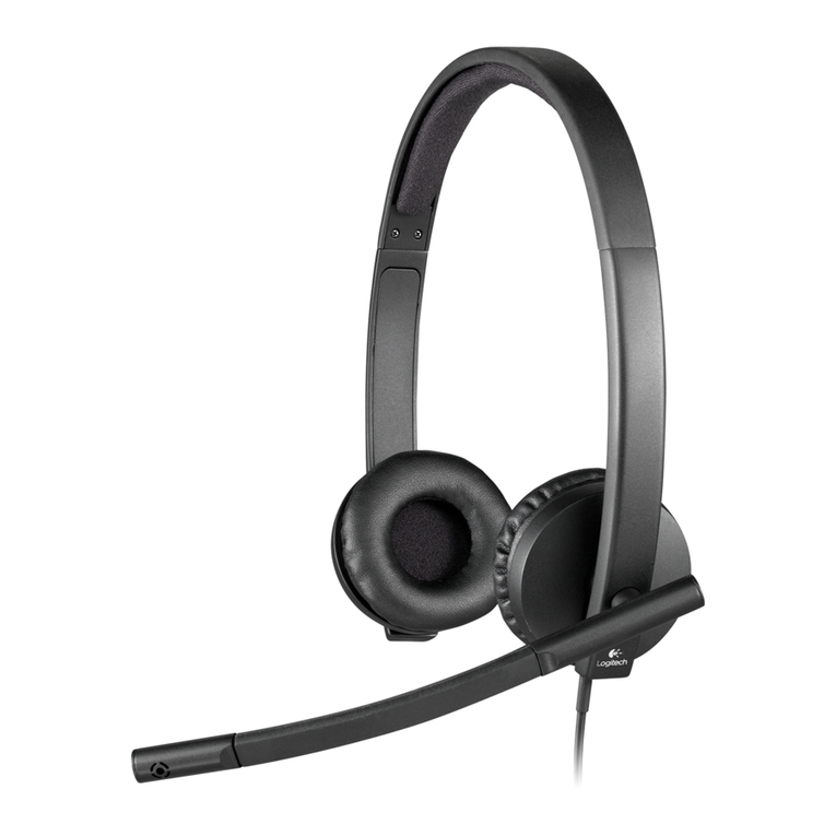 Logitech H570e Setup guide