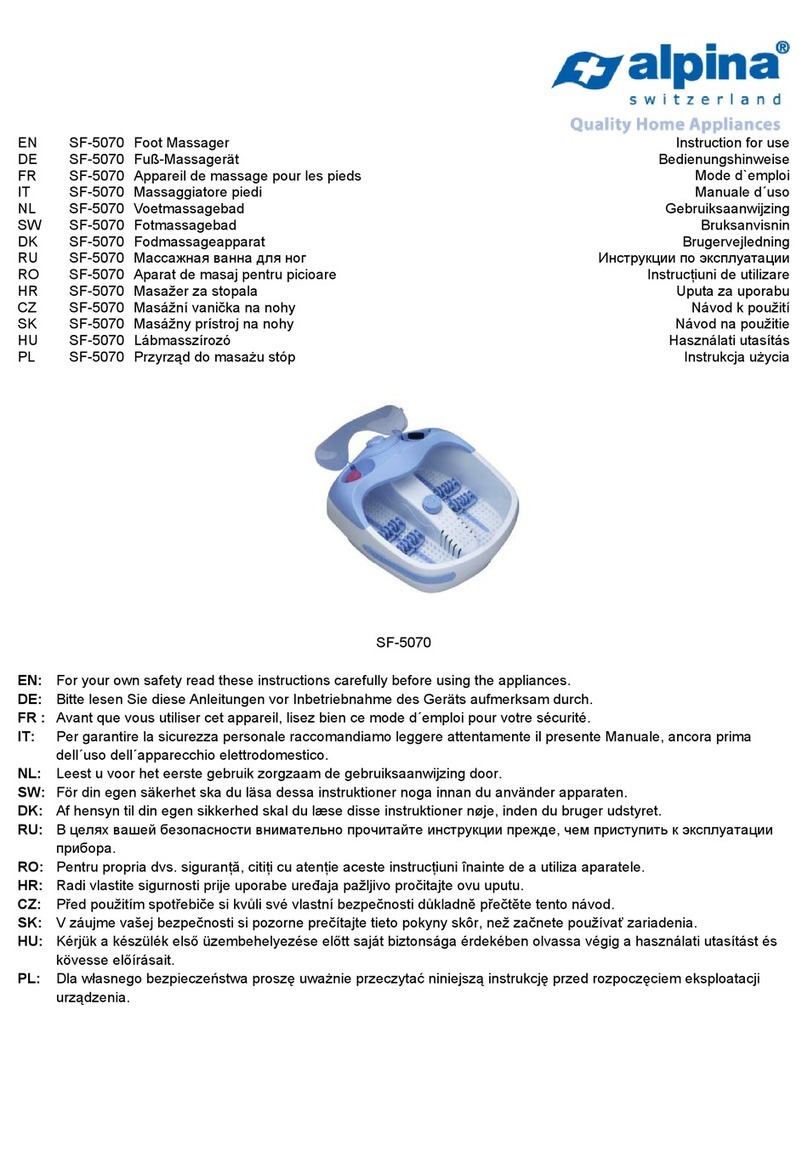 Alpina SF-5070 Instructions for use
