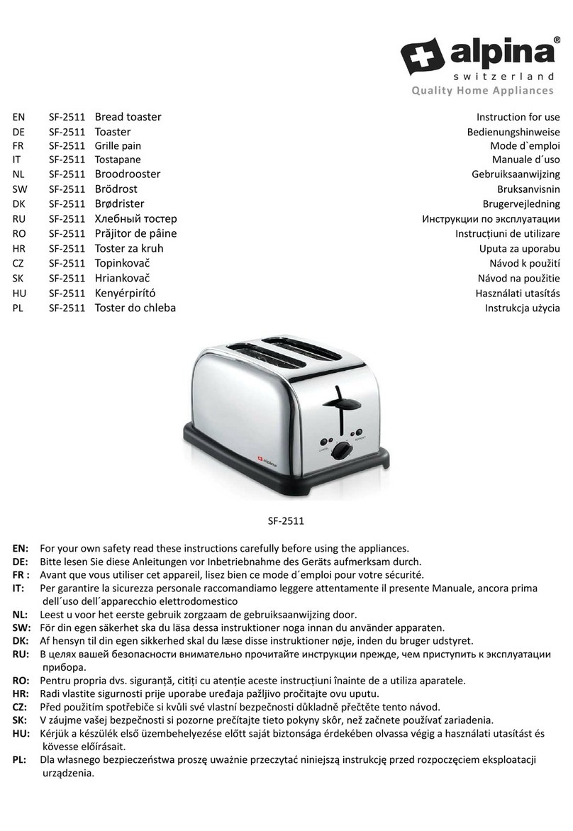 Alpina SF-2511 User manual