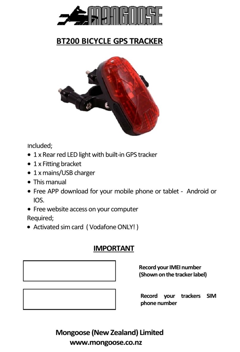Mongoose BT200 manual