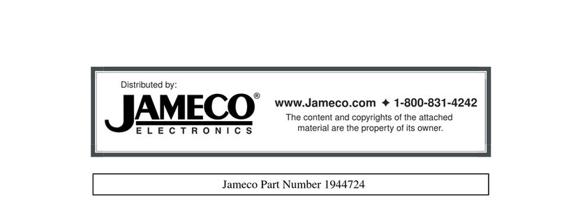 Jameco Electronics HDMI Switch user manual