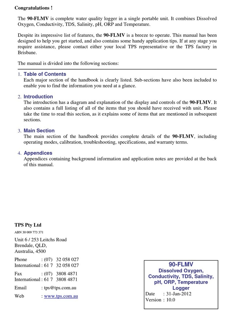 TPS 90-FLMV manual