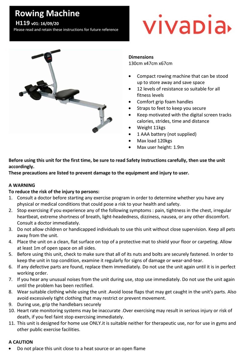 Vivadia H119 Instructions for use