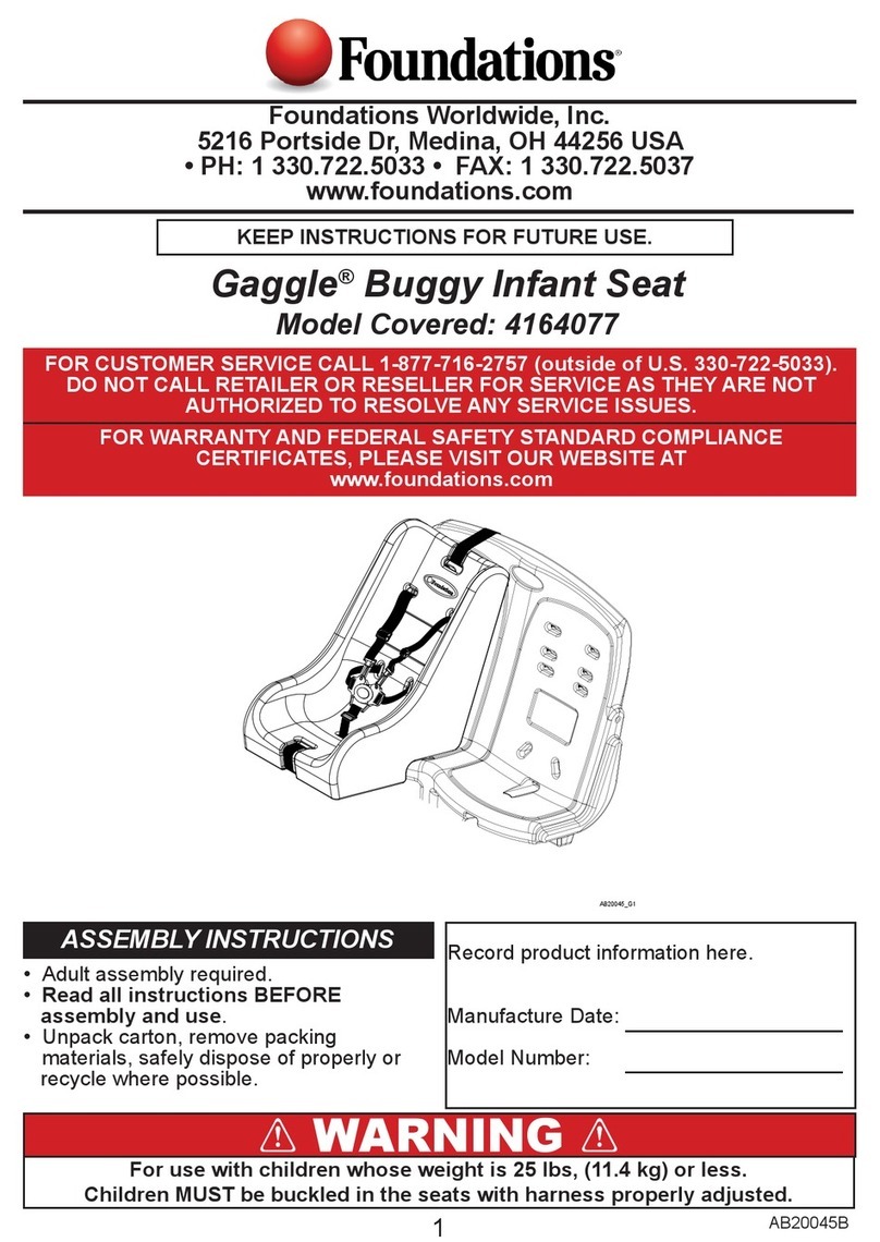 Foundations Gaggle Assembly instructions