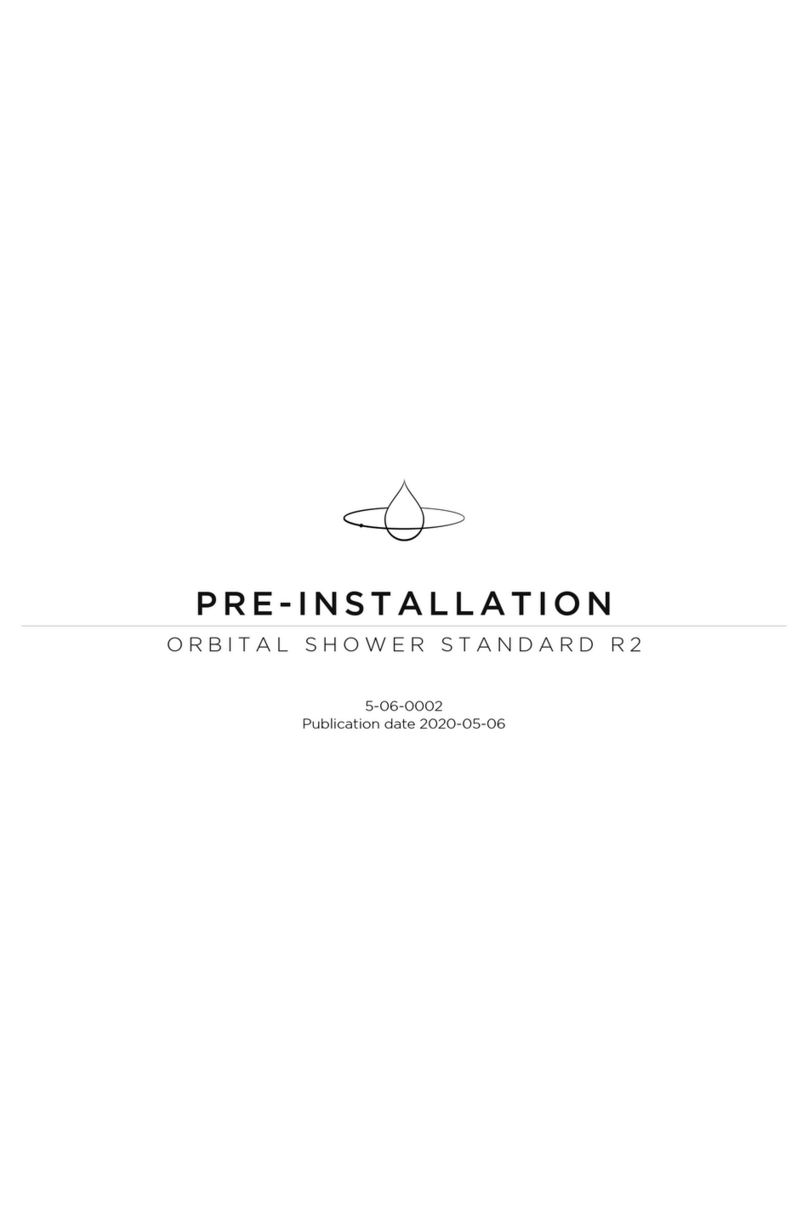 Orbital Systems Shower Standard R2 User manual