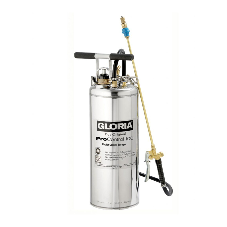 Gloria ProControl 100 Instructions for use and maintenance