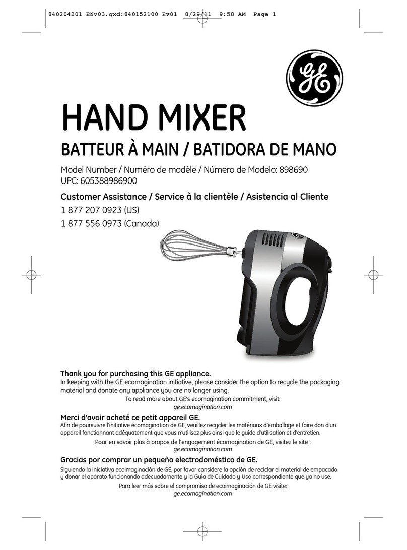GE 898690 manual