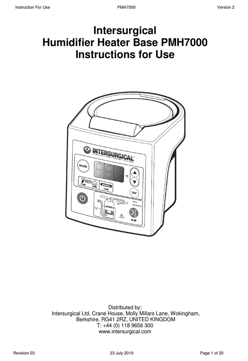 Intersurgical PMH7000 Instructions for use
