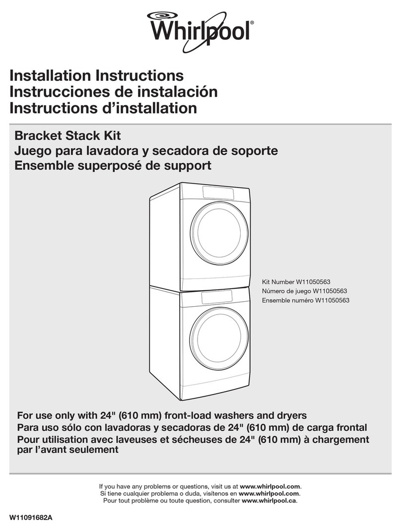 Whirlpool W11050563 installation instructions