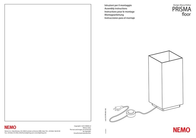 Nemo PRISMA floor User manual