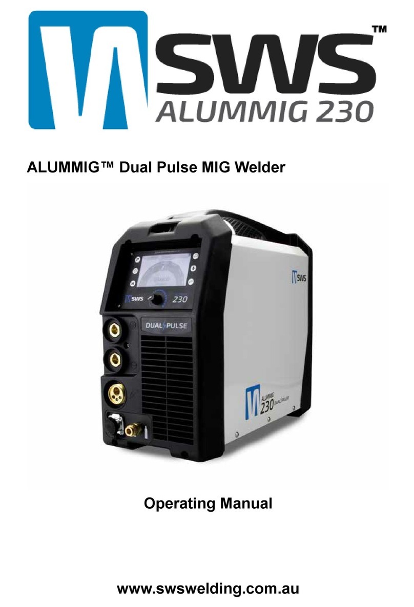 SWS ALUMMIG 230 User manual