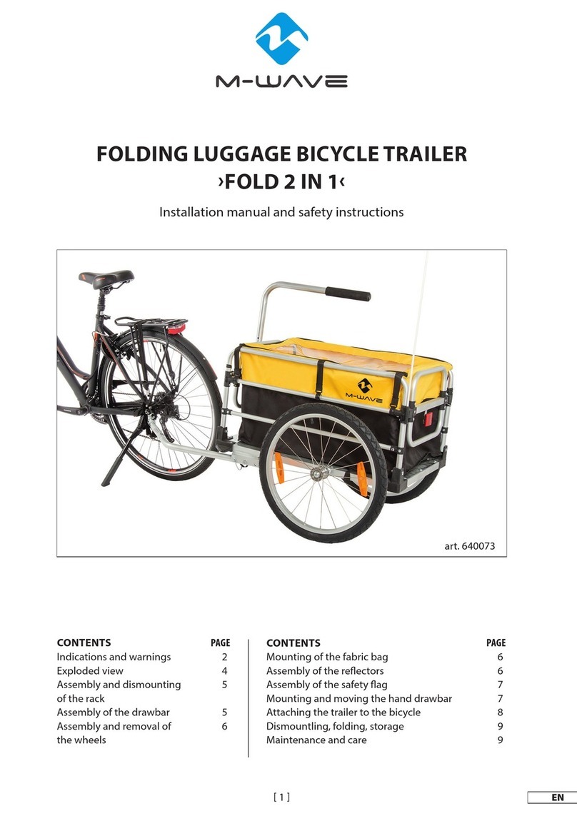M-WAVE FOLD 2 IN 1 Operator's manual