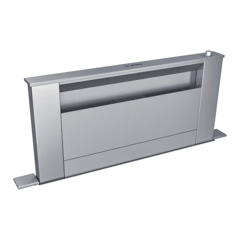 Bosch HDD80050UC installation instructions