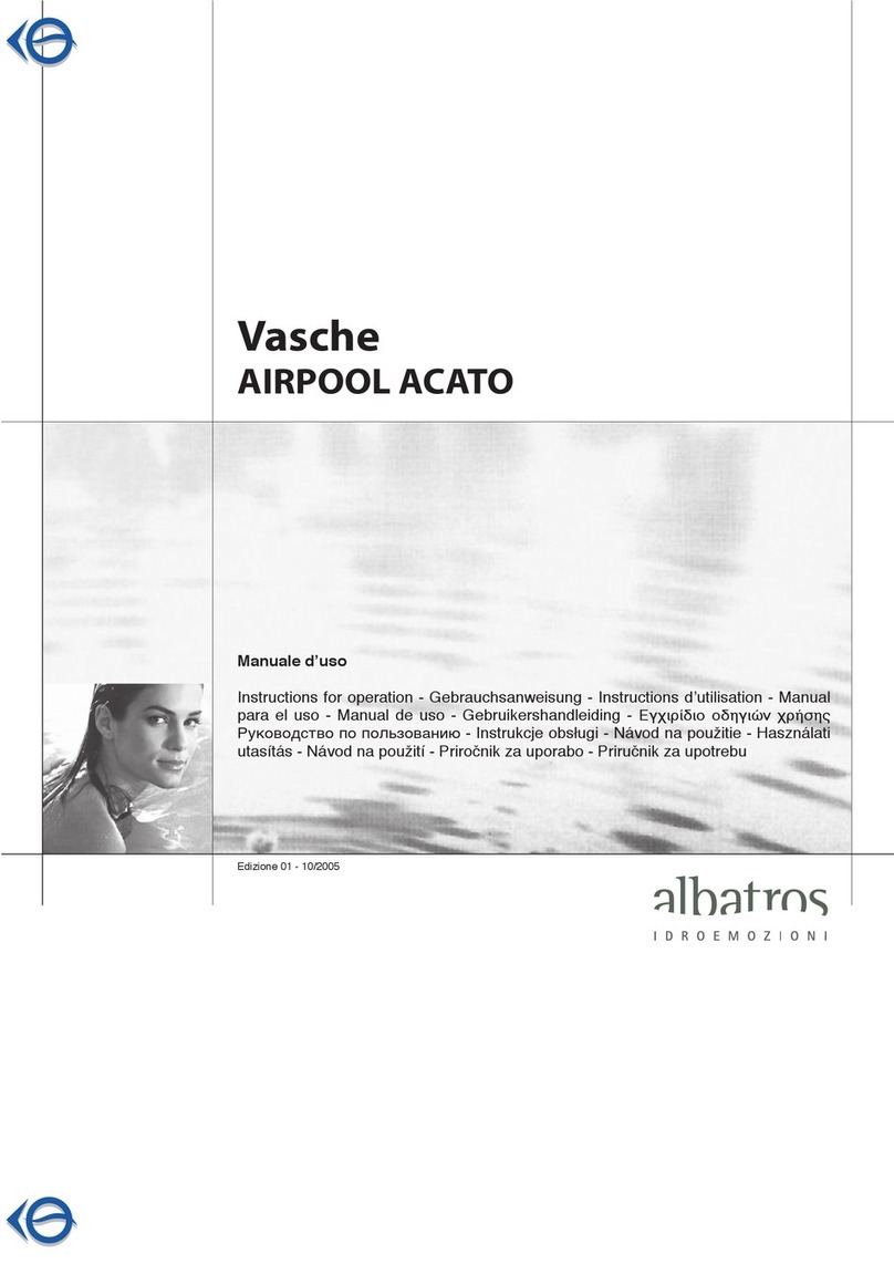albatros AIRPOOL ACATO Instructions for operation albatros AIRPOOL ACATO Instructions for operation