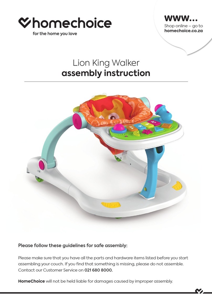 homechoice Lion King Walker Assembly instruction