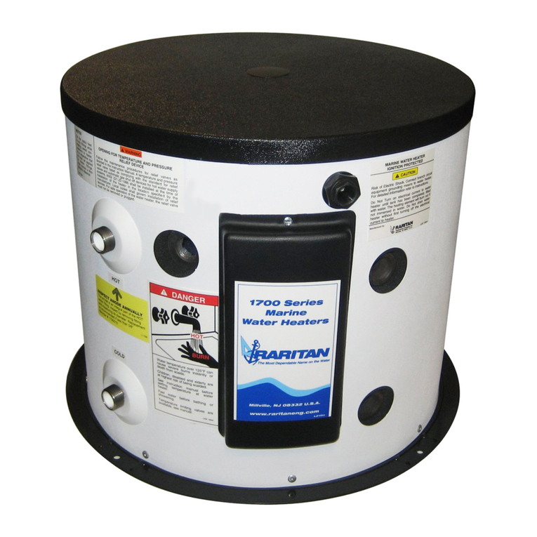 Raritan 1700 Series Installation and maintenance instructions