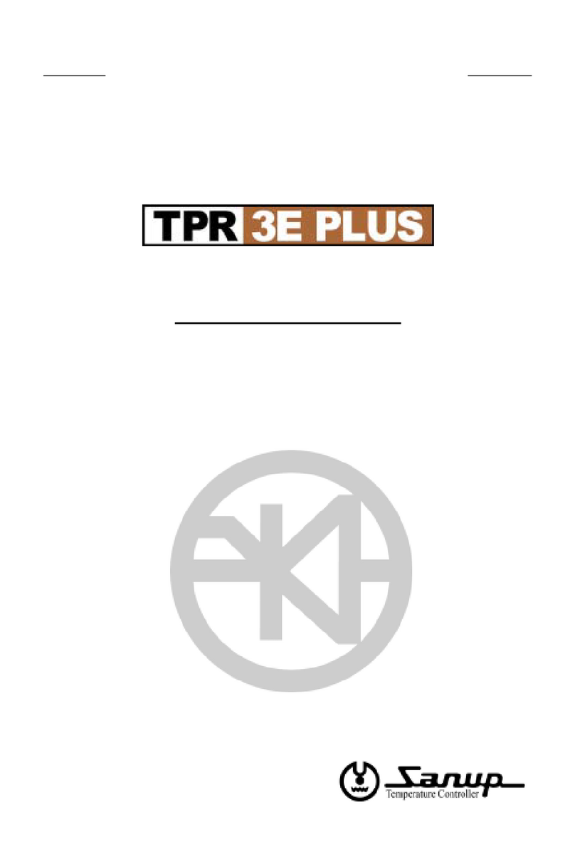 SAN-UP TPR 3E PLUS user manual