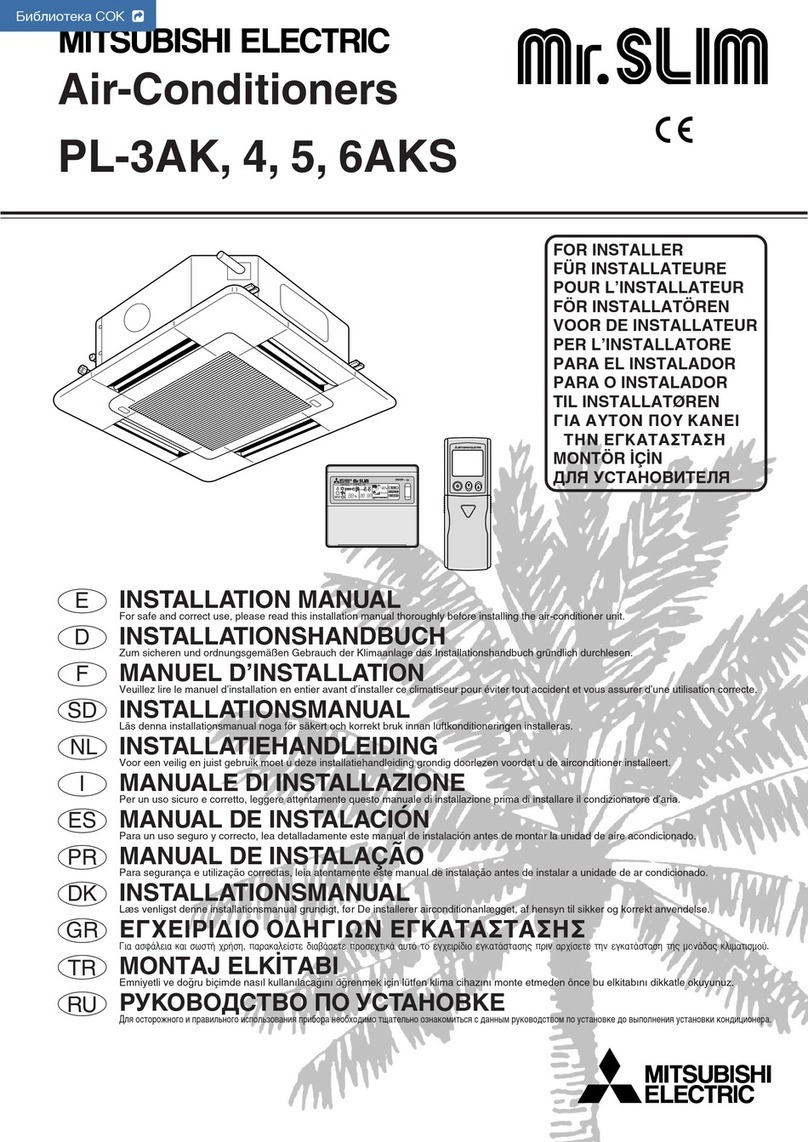 Mitsubishi Electric Mr. Slim PL-3AK User manual
