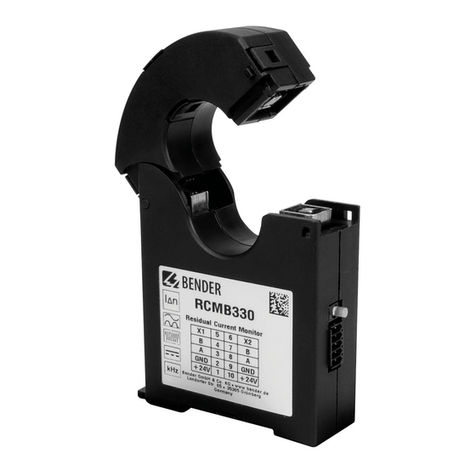 Bender RCMB330 quick start guide