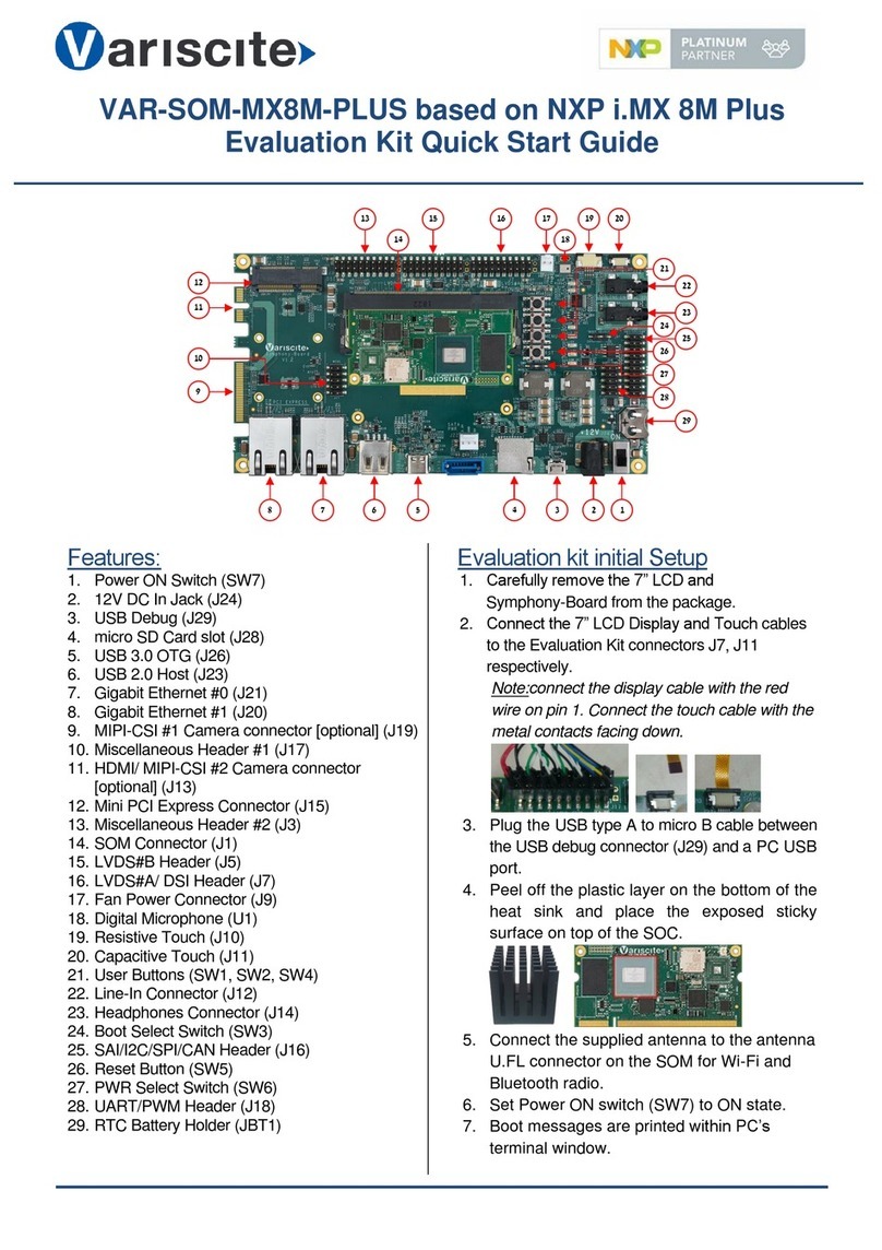 Variscite VAR-SOM-MX8M-PLUS quick start guide