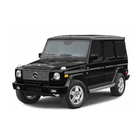 Mercedes-Benz G Series Operator's manual