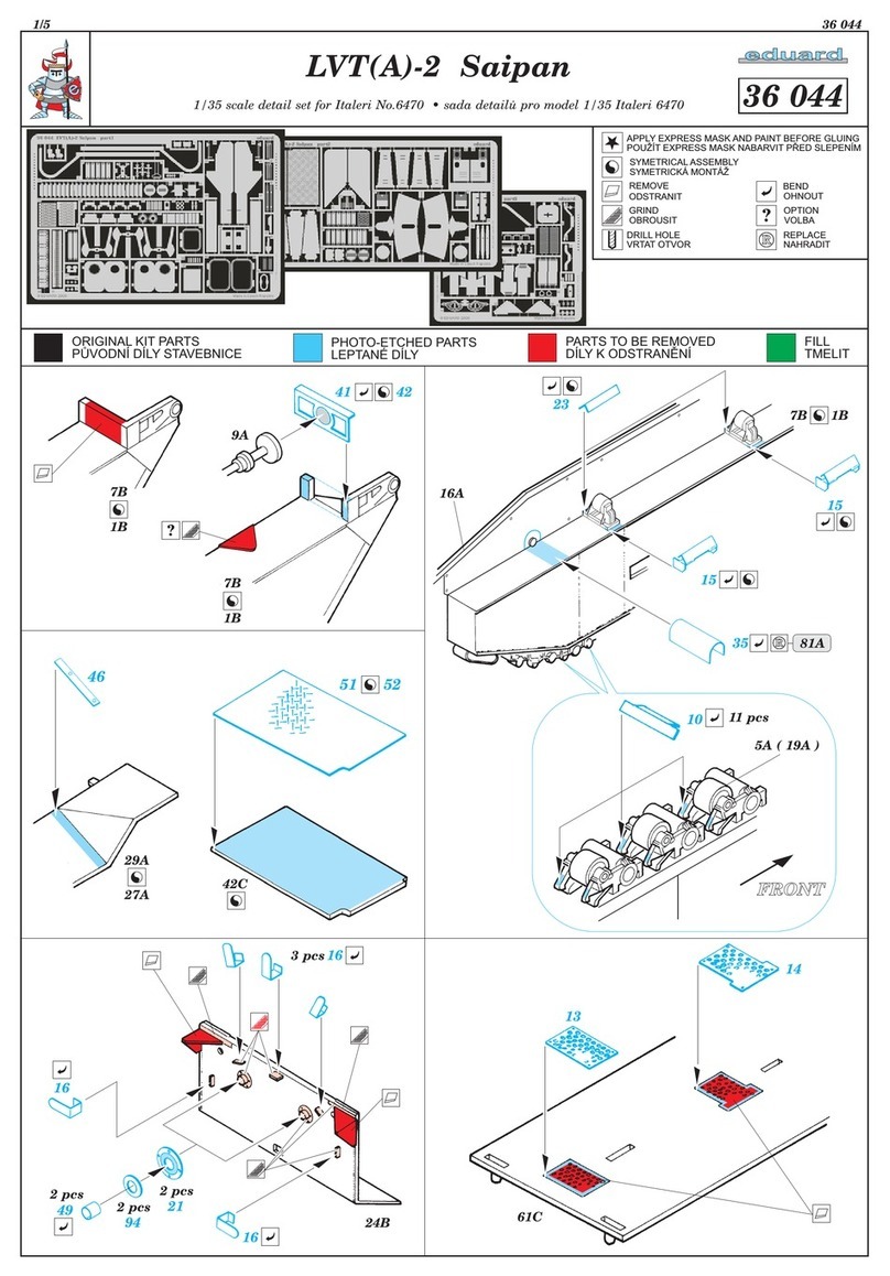 Eduard Saipan LVT-2 User manual Eduard Saipan LVT-2 User manual