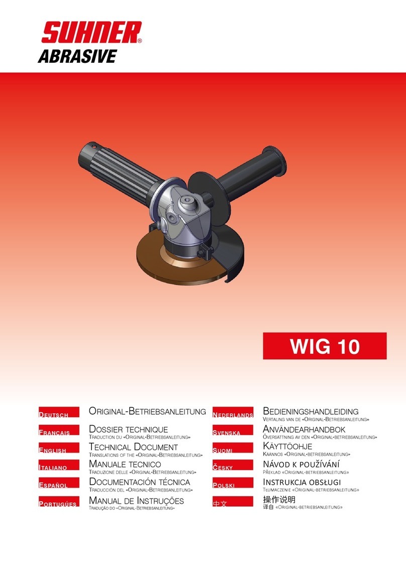 SUHNER ABRASIVE WIG 10 Technical manual SUHNER ABRASIVE WIG 10 Technical manual