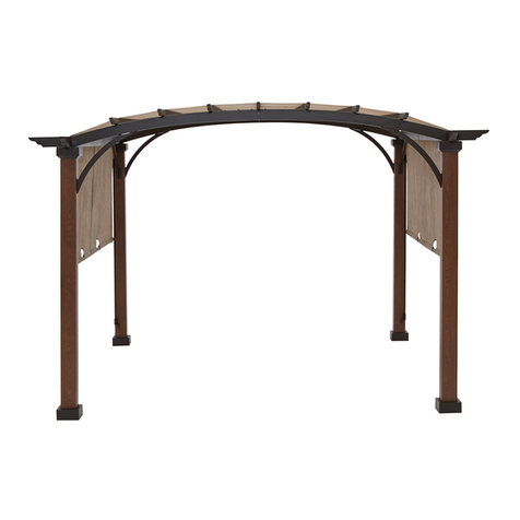 Allen + Roth PERGOLA A106000902 User manual Allen + Roth PERGOLA A106000902 User manual