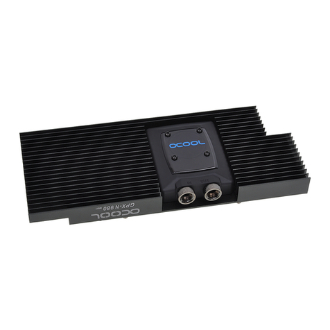 Alphacool NexXxoS GPX-N 980 M01 instruction manual