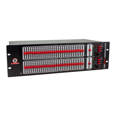 BlastKing ULTRAMIX 3102-EQ User manual