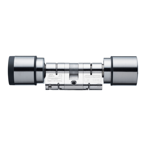 Simons Voss Technologies Cylinder AX Modularity User manual